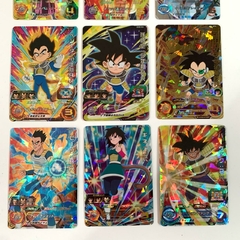 LOTE DE 9 CARTAS SAIYANS DE LA PELICULA DE SUPER BROLY en internet