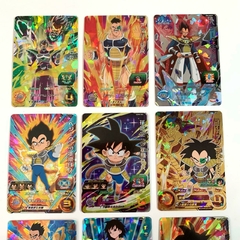 LOTE DE 9 CARTAS SAIYANS DE LA PELICULA DE SUPER BROLY - comprar en línea