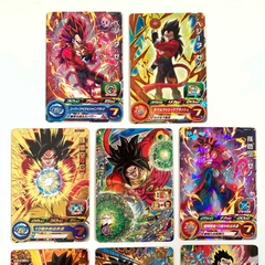 LOTE DE 8 CARTAS DE GUERREROS EN SUPER SAIYAJIN 4 - comprar en línea