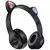 Auricular CAT EAR headphone RGB