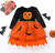 Vestido Halloween calabaza