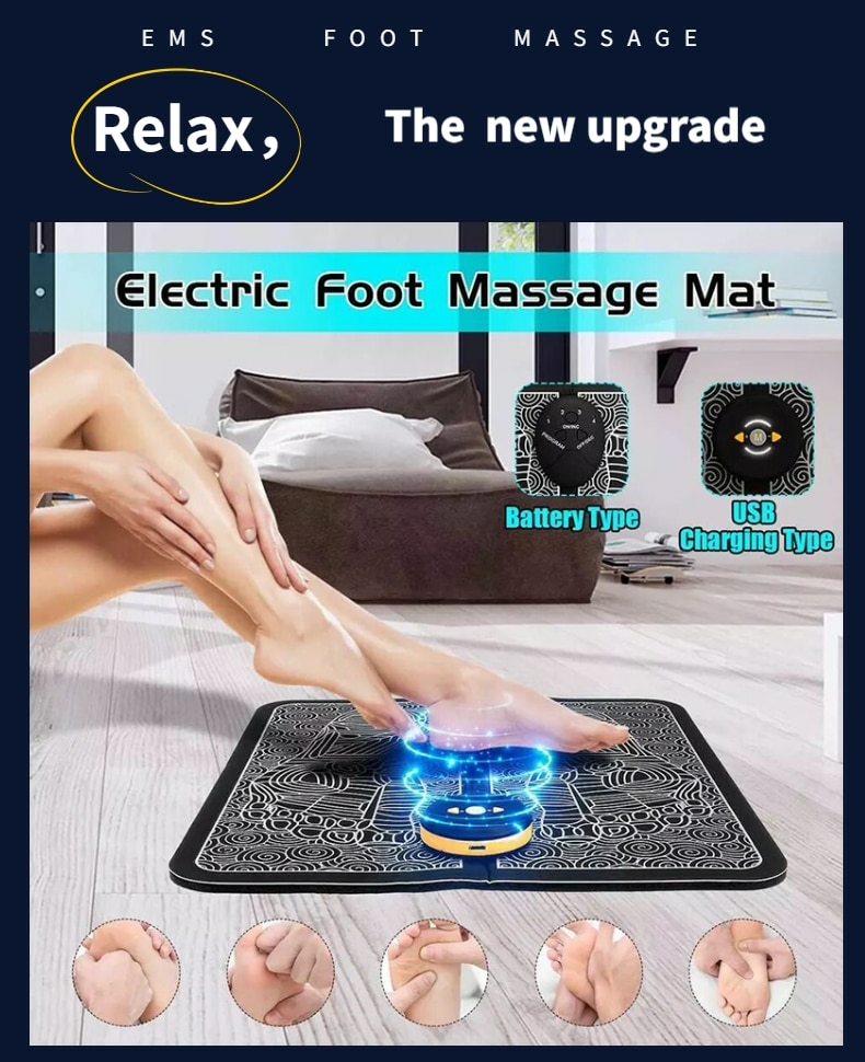 Electrical foot clearance massager