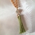 Colar de Tassel Verde com Ponto de Luz - comprar online