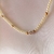 Choker de Perolas com Coração Dourado - comprar online