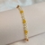 Pulseira com Corrente com Perolas e Cristais - comprar online