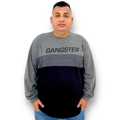 Camiseta Manga Longa Masculina Gangster Original Plus Size - comprar online