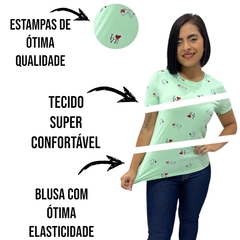 Blusinha Feminina T-shirt Love