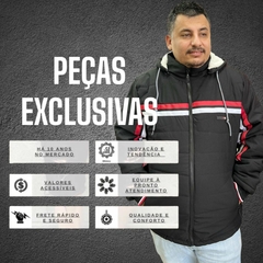 Jaqueta Masculina Plus Size Bobojaco Gangster Aberta Touca - loja online