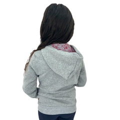 Blusa De Moletom Frio Menina Aberta Capuz Estilosa Top na internet