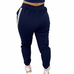 Imagem do Calça Moletom Feminina Flanelada Importada Jogger Academia