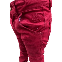 Calça Sarja Infantil Menino Premium Lisa Gangster - loja online