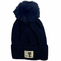 Imagem do Touca Gorro De Pompom Infantil Criança Frio Gatinho