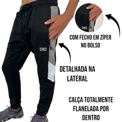 Calça De Moletom Juvenil Menino Helanca Gangster Importada - loja online