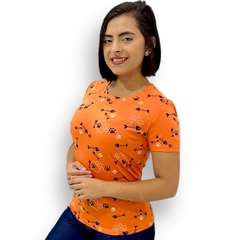 Blusinha Feminina T-shirt Baby Look Premium Importada