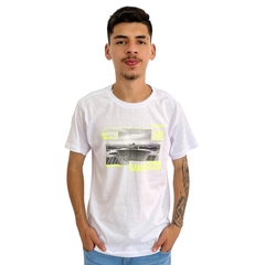 Camiseta Masculina Gola Careca Básica Gangster Manga Curta