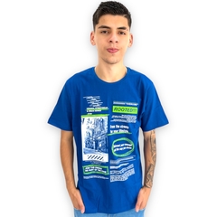 Camiseta Masculina Gola Redonda Overcore Estampada Basica - loja online