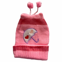 Imagem do Kit 3 Touca Gorro Pompom Infantil Menina Criança Variada