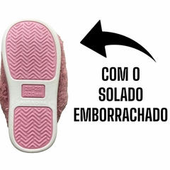 Pantufa Menino Menina Sapatilha Sapato Meia Inverno - comprar online