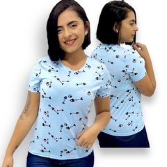 Blusinha Feminina T-shirt Baby Look Premium Importada - ANJ MODAS