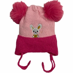 Touca Gorro De Pompom Infantil Criança Frio Coelho - loja online