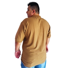 Camiseta Polo Masculina Gangster Plus Size Tamanho Grande - loja online