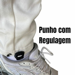 Calça Moletom Masculina Flanelada Com Regulagem Na Perna - ANJ MODAS