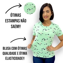 Blusinha Feminina T-shirt Baby Look Premium Importada na internet