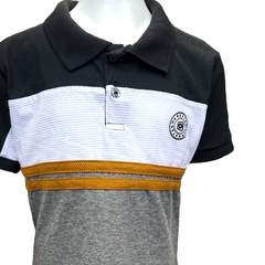 Camiseta Camisa Polo Infantil Menino Masculina Gangster Gola - loja online