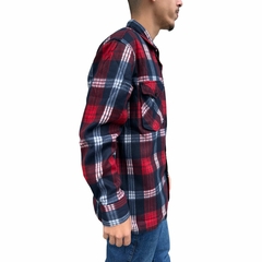 Camisa Flanelada Xadrez Masculina Manga Longa Lenhador - ANJ MODAS