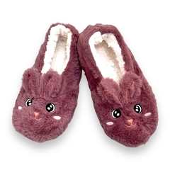 Pantufa Feminina Sapato Antiderrapante Solado De Borracha - comprar online