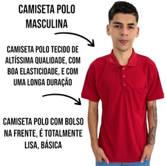 Camisa Camiseta Gola Polo Masculina Black River Original - ANJ MODAS