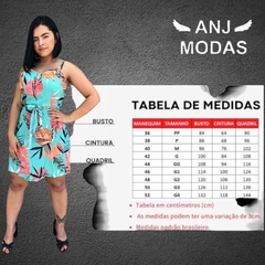 Vestido Premium Estampado Curto Com Ziper Nas Costa Com Bojo - comprar online