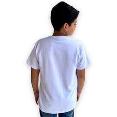 Camiseta Menino Juvenil Gola Careca Detalhada Original - ANJ MODAS