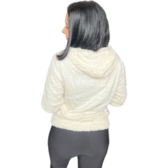 Blusa De Frio Feminina Pelinho Casaco Felpudo Insta Top Luxo