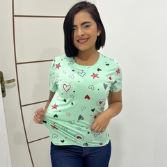 Blusinha Feminina T-Shirt importada Camiseta BaBy Look - ANJ MODAS