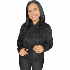 Blusa De Frio Feminina Fechada Pelinho Casaco Felpudo Insta