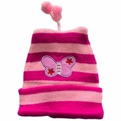 Kit 3 Touca Gorro Pompom Infantil Menina Criança Variada - ANJ MODAS