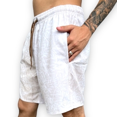 Imagem do Bermuda Mauricinho Elastano Shorts Moda Praia Com Elastico