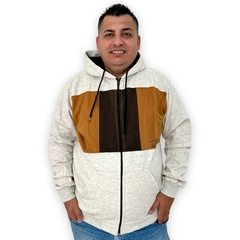 Blusa Masculina Plus Size Overcore De Ziper Com Capuz - ANJ MODAS