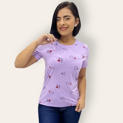 Blusinha Feminina T-shirt Love - comprar online