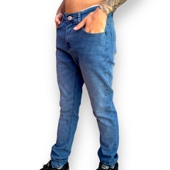 Imagem do Calça Jeans Masculina Gangster Com Lycra Slim Elastano