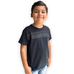 Imagem do Camiseta Infantil Menino De Marca Gola Careca Estilosa