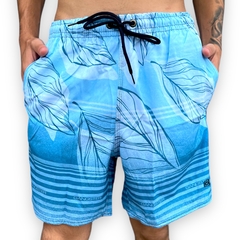 Bermuda Mauricinho Elastano Shorts Moda Praia Com Elastico