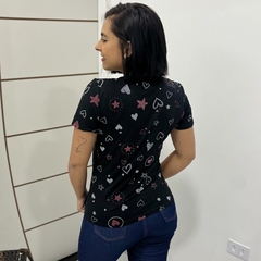 Blusinha Feminina T-Shirt importada Camiseta BaBy Look - ANJ MODAS