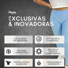 Calça Legging Academia Fitness Empina Bumbum Texturizada - ANJ MODAS