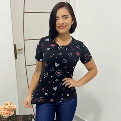 Blusinha Feminina T-Shirt importada Camiseta BaBy Look - loja online