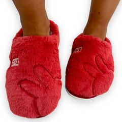 Pantufa Chinelo Emborrachada Feminina Conforto Frio Love - loja online