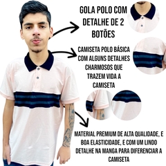 Camiseta Polo Masculina Gangster Colarinho Importada Premium na internet