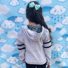 Blusa Moletom Plush Criança Menina Fechada Aveludada inverno - ANJ MODAS