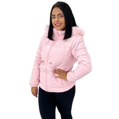 Casaco Jaqueta Feminina Dupla Face Veste Dois Lado Peluciada - comprar online